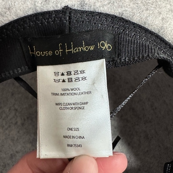 House of Harlow 1960 hat wool - Picture 5 of 8